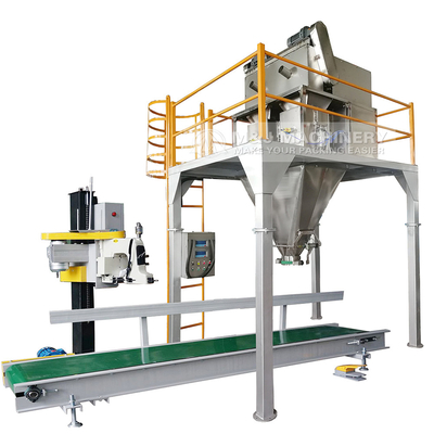 380/220V 800Kg 모래 봉지 채우기 기계 무게 범위 25-50kg/봉지