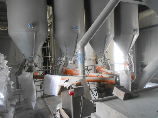 220kW 전력 화학 분말 복용 시스템 재료 및 무게 600 kg