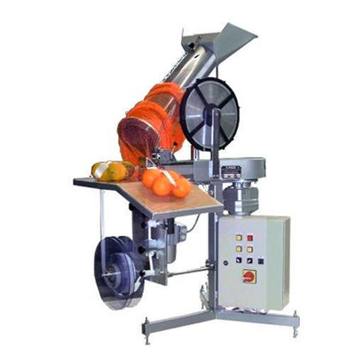 맞춤 된 마늘 포착 망 가방 기계  Mesh 채우기 기계 2100 L X 900 W X 1290 H mm